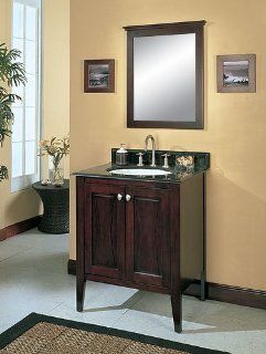 Fairmont Single Sink Bathroom Vanity 104 VT30A. 29 3/8 W x 19 D x