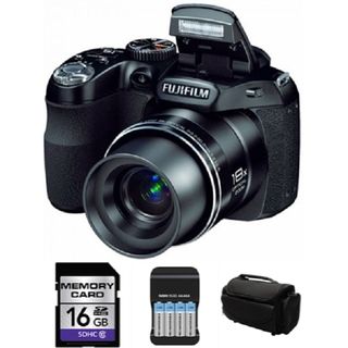 Fuji Film FinePix S2980 14MP Digital Camera Bundle