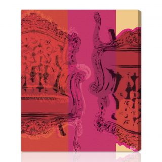 Oliver Gal Viceversa Modern Canvas Wall Decor Today $82.99   $218