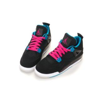 Nike Air Jordan 4 Retro (GS) Girls Basketball Shoes 487724 019