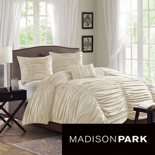 Madison Park Newport Cotton 4 piece Comforter Set