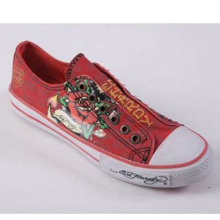 Ed Hardy Womens Lowrise Graphic Print Slip on Sneakers Today $44.49