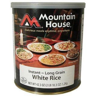 Mountain House Instant White Rice #10 Can Freeze Dried