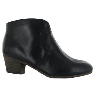  Clarks Melanie Jane Black Leather Womens Boots Size 9 US Shoes