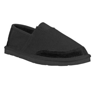 Lugz Mens Root Canvas Suede Black Slip on Shoes Today $31.99