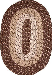 Plymouth 22 x 108 (Runner) Braided Rug in Brown Home