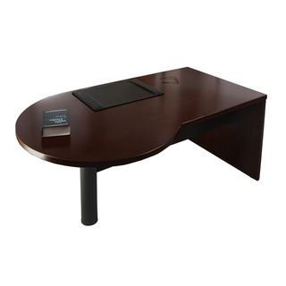 Mayline Mira Series 72 inch Right P shaped Desk
