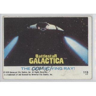 REVIEWED Good to VG EX (Trading Card) 1978 Battlestar Galactica #113