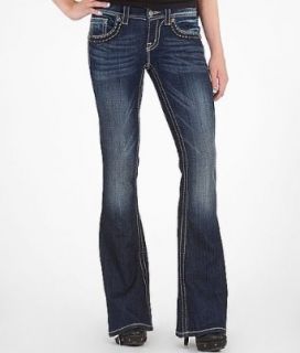 Miss Me Mixed Hardware Flare Stretch Jean DK 35B Clothing