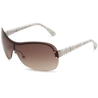 Marc by Marc Jacobs Womens Gold Ivory Shield Sunglasses