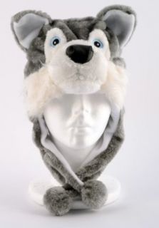 Plush Husky Animal Hat Wolf Brand New Animal Hat High