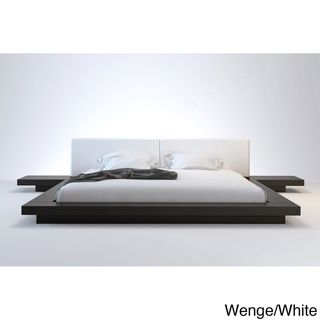 Worth California King Platform Bed with 2 Matching Nightstands