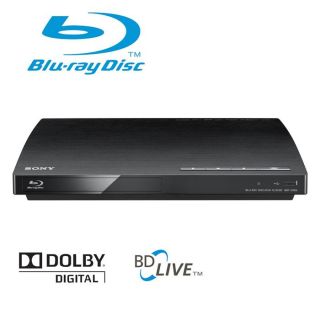Lecteur Blu Ray/HD SONY BDP S185   Formats compatibles multiples   BD