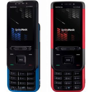 Nokia 5610 XpressMusic Red Quadband 3G Unlocked Phone by Nokia