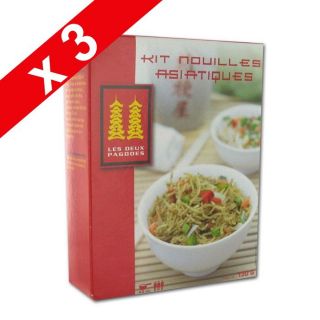 Kit Nouilles Asiatiques 130g par 3   Achat / Vente SOUPE Kit Nouilles
