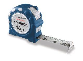 Komelon SS116SS Gripper 16 Foot Stainless Steel Measuring Tape