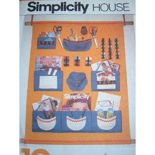 SIMPLICITY HOUSE #121   SEWING PATTERN FOR WALL UNIT 