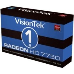 Visiontek Radeon HD 7750 Graphic Card   1 GB GDDR5 SDRAM   PCI Expres