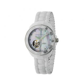 Android Mens Divemaster Mystic White Skeleton Automatic Watch Today