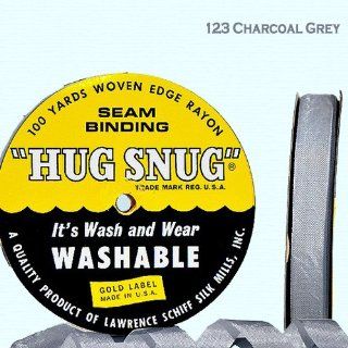 Hug Snug Ribbon Color Charcoal Grey #123 Arts, Crafts & Sewing