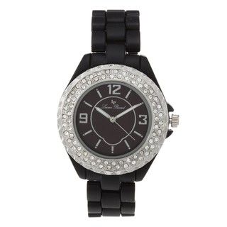 Lucien Piccard Womens Black Polycarbonate Watch