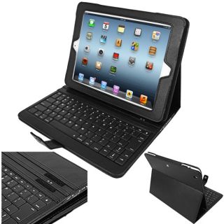 SKQUE iPad Bluetooth ABS Stand Keyboard Case with Button