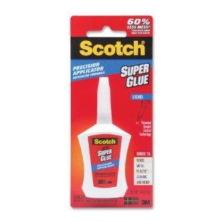 Scotch Super Glue Liquid in Precision Applicator, 0.14 oz