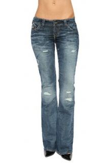1921 Jeans Womens LS128 Flare Jean in USAMED Size 25