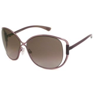 Tom Ford Womens TF0155 Emmeline Rectangular Sunglasses