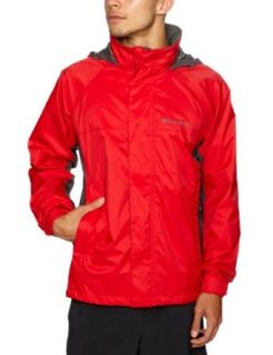 Columbia Mens Mission Air II Shell Intense Red Blade S