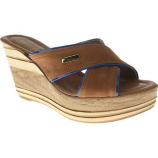 Womens Azura Outburst Brown/Blue Leather Today $89.95