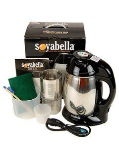 Soyabella SB 132 Soymilk Maker w/ Stainless Lid & Tofu Kit