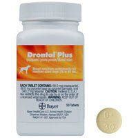 Drontal Plus for Dogs 22.7mg 50 Tablets