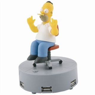 Hub USB multiports Homer Simpson   Achat / Vente FIGURINE Hub USB