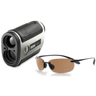 Bushnell Tour V2 Golf Rangefinder with Bolle Sunglasses