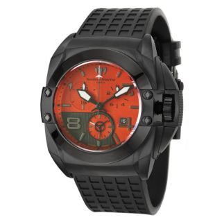Technomarine Mens Blackwatch Black PVD coated Stainless Steel and