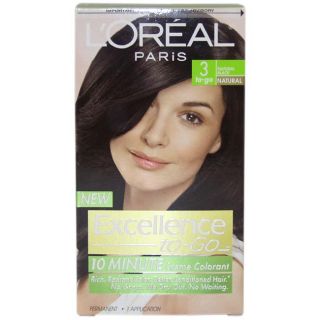 Oreal Excellence to Go Natural Black #3 Hair Color