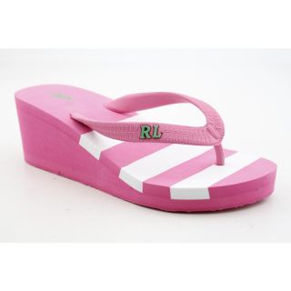 Ralph Lauren Girls Gatsby Wedge Rubber Sandals