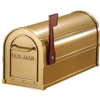 Salsbury Heavy duty Brass Rural Mailbox Today $90.99