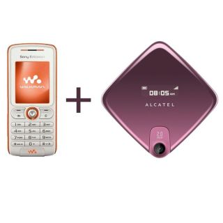 Sony Ericsson W200I + ALCATEL OT 808 Rose   Achat / Vente PACK ET