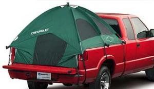 GM Black Compact Short Box Tent (6) with GM Goodwrench