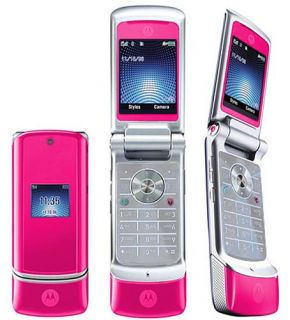 Motorola KRZR K1 Pink Unlocked GSM Cell Phone