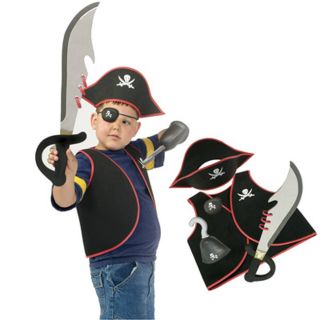 Pirate Captain Costume Set