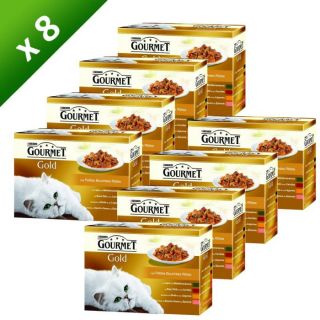 GOURMET GOLD BOUCH.ROTIES 12X85G   Achat / Vente REPAS POUR ANIMAUX