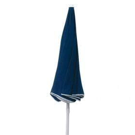 Parasol coton uni   D 180 cm   bleu   Achat / Vente PARASOL   OMBRAGE