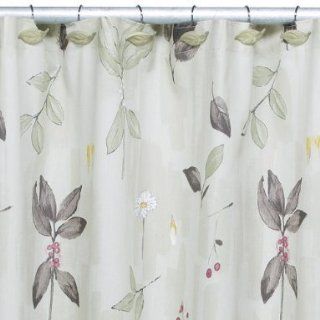 Sunswept Fabric Shower Curtain Natural Leaf Design Home