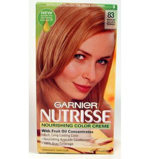 Garnier Nutrisse #83 Medium Golden Blonde Hair Color (Pack of 3