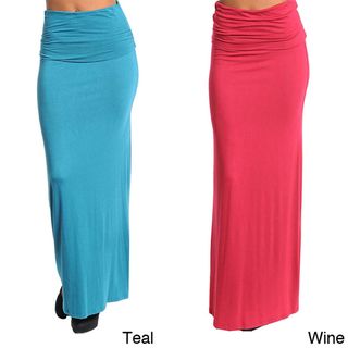 Stanzino Womens Stretchy Long Skirt