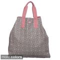 Kenneth Cole Reaction Grey Triple Cross 16 inch Carry on Tote Bag