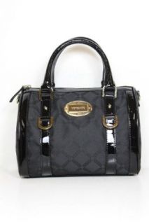 Versace Handbags Black Canvas and Leather DBFD144